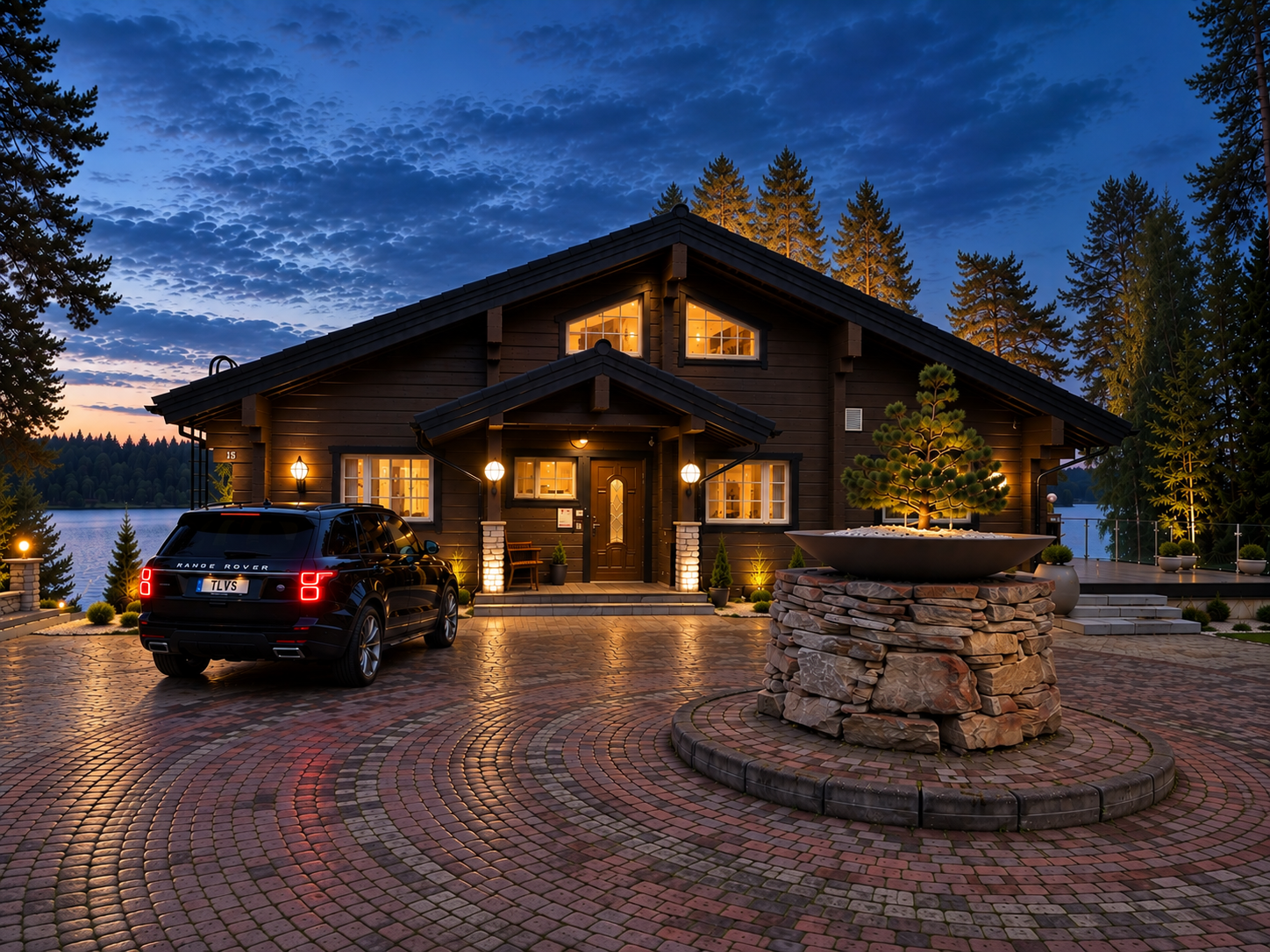 Private arrival at Lakeside Villa & Spa